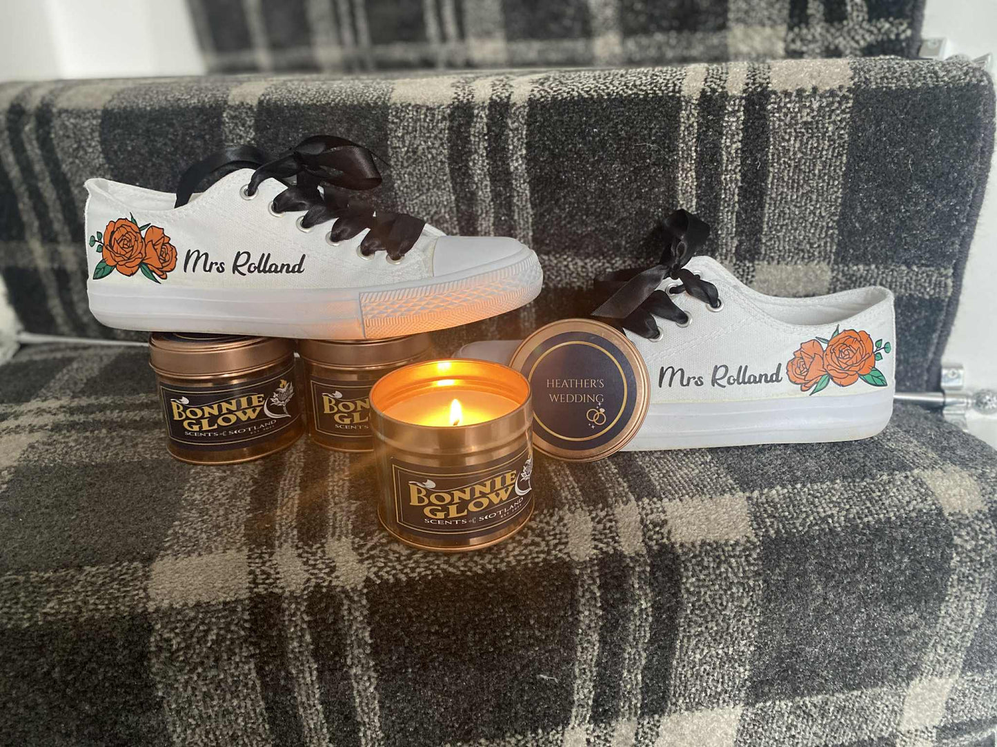 Bespoke Scottish candle gift