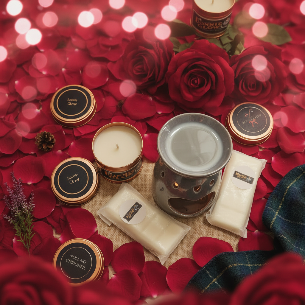 Bonnie Glow Valentine's candles